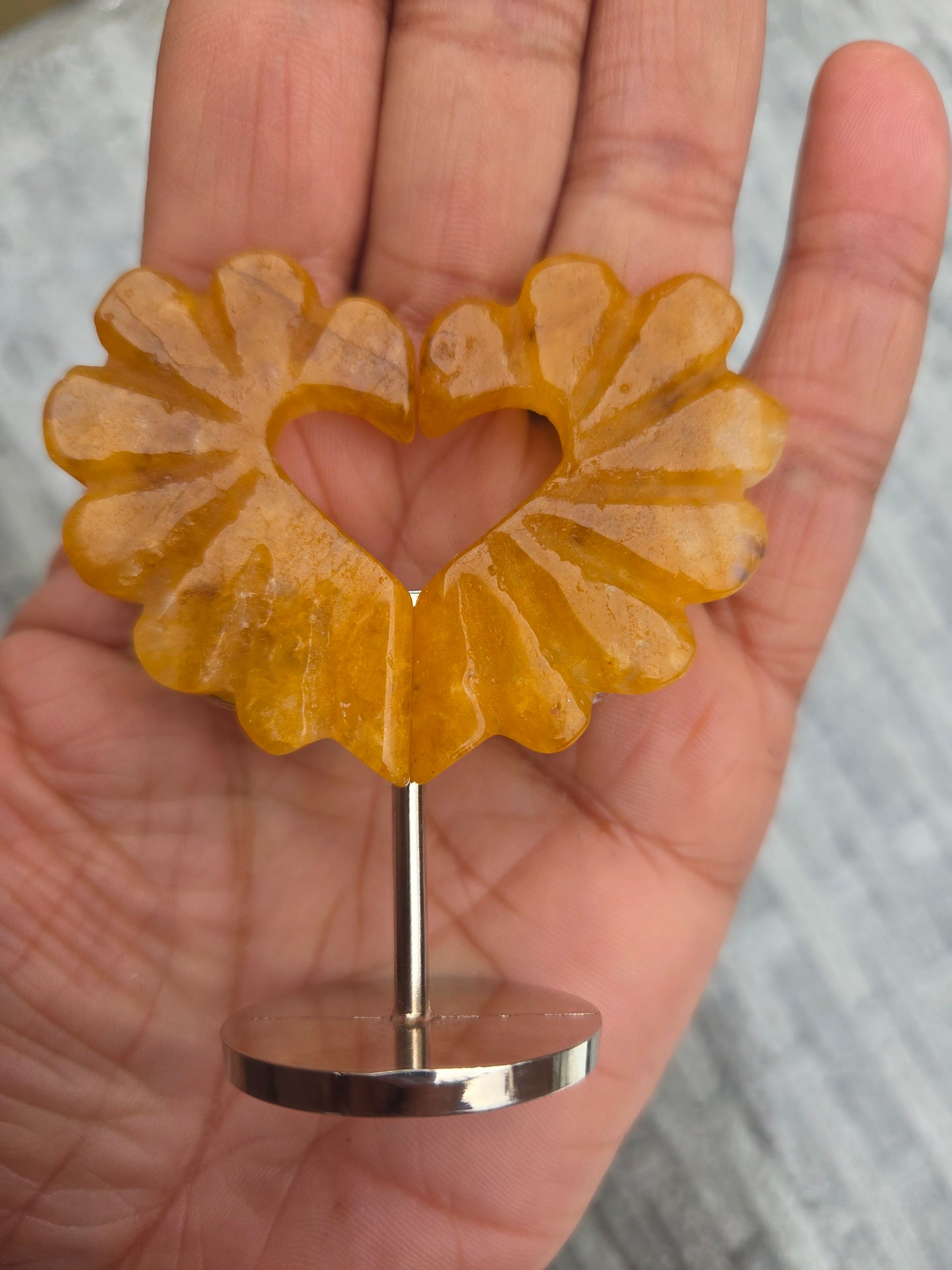 Golden healer Heart wings 🪽