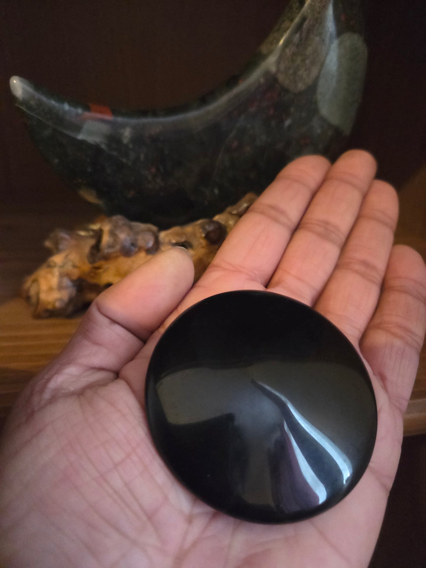 Obsidian plates