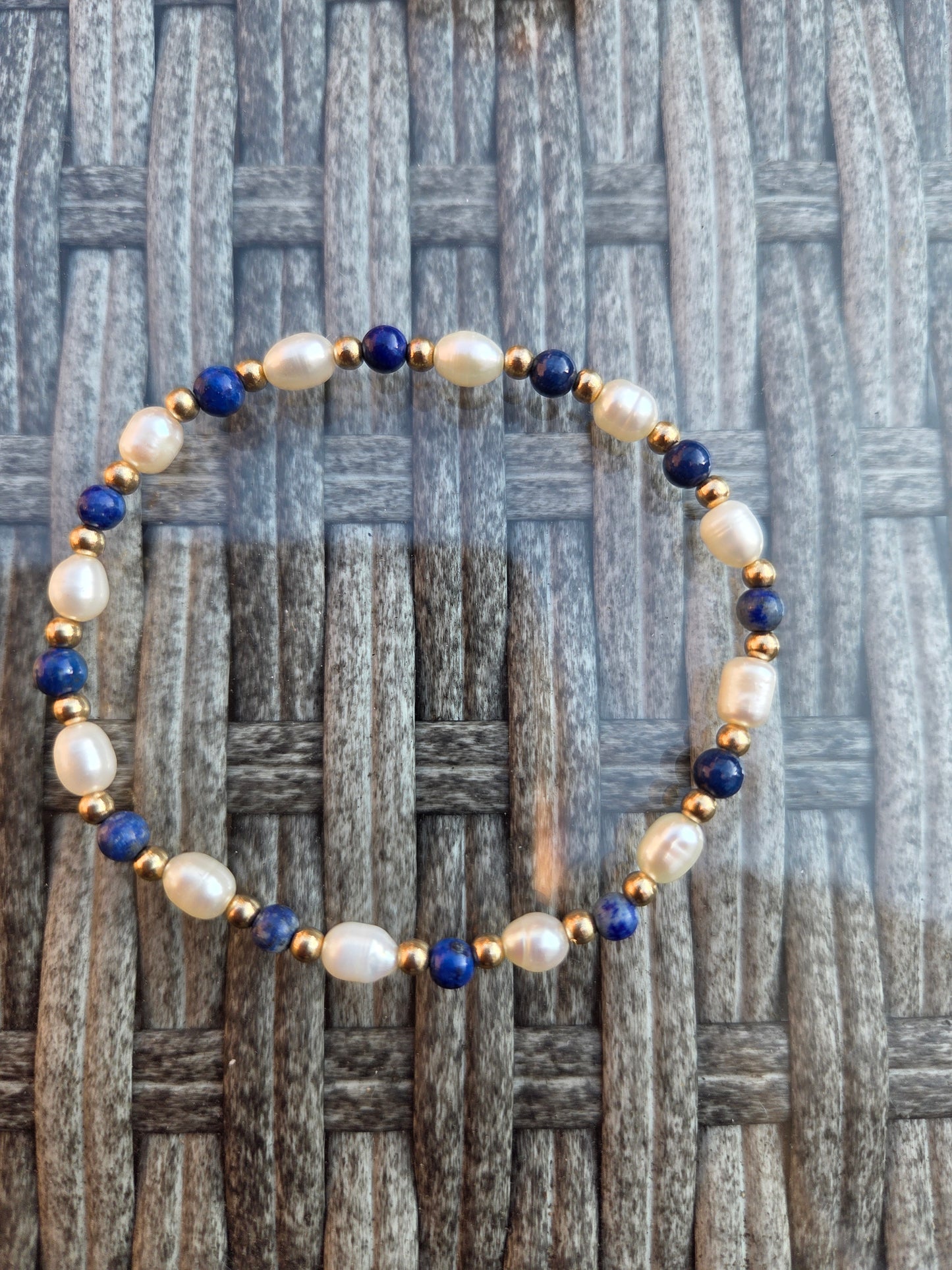 Pearl and Crystal bracelets