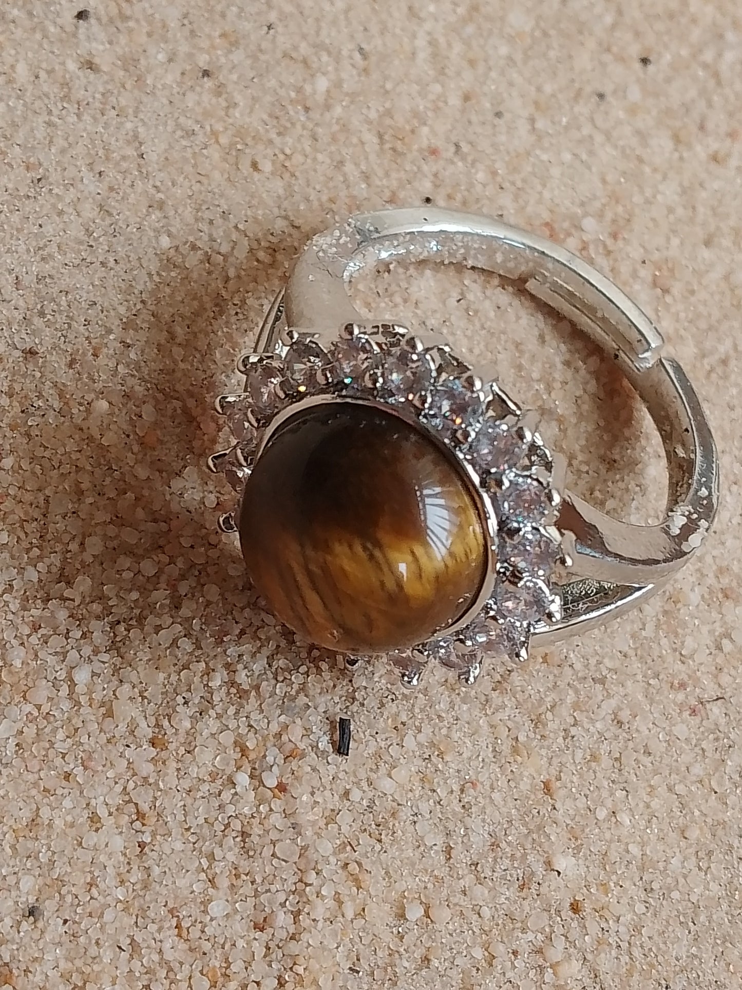 Tigers Eye ring