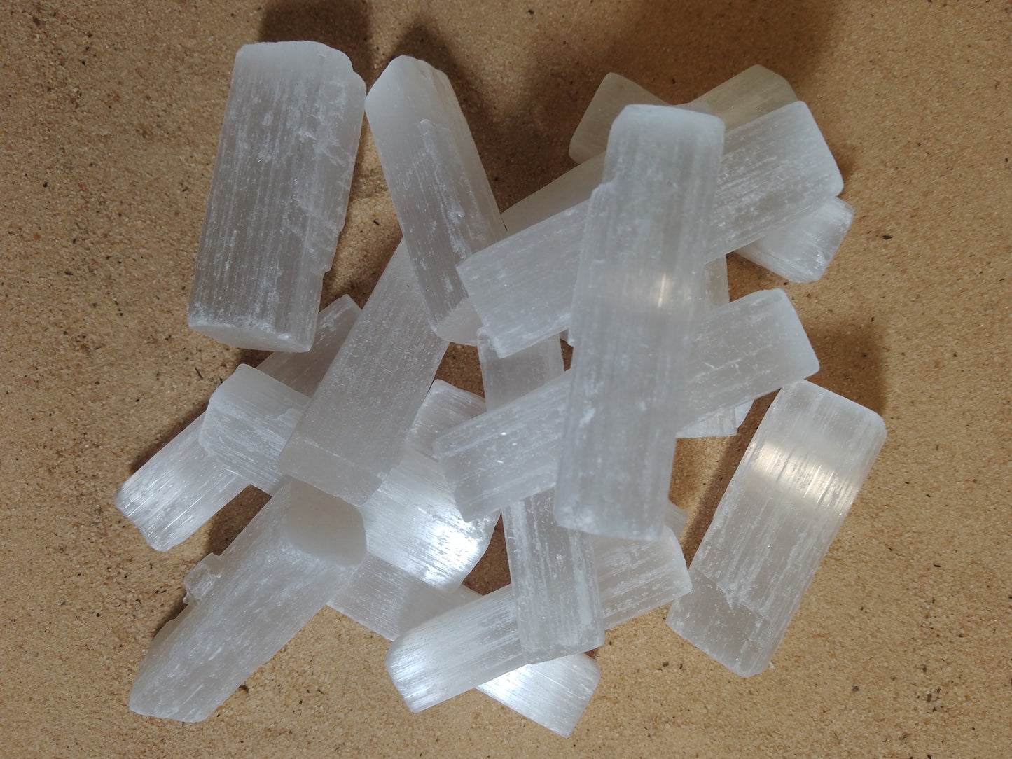 Selenite crystal