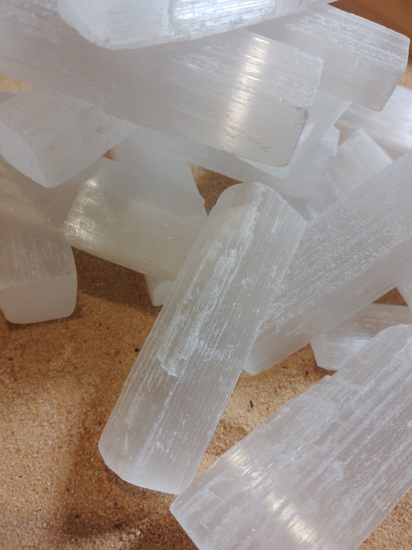 Selenite crystal