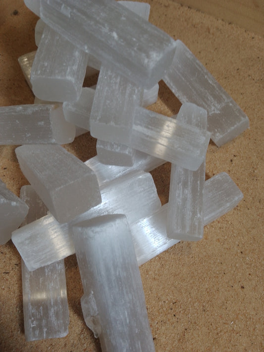 Selenite crystal