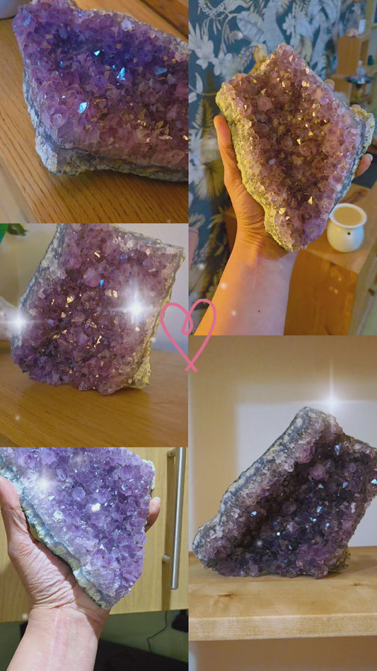 Large Amethyst cluster