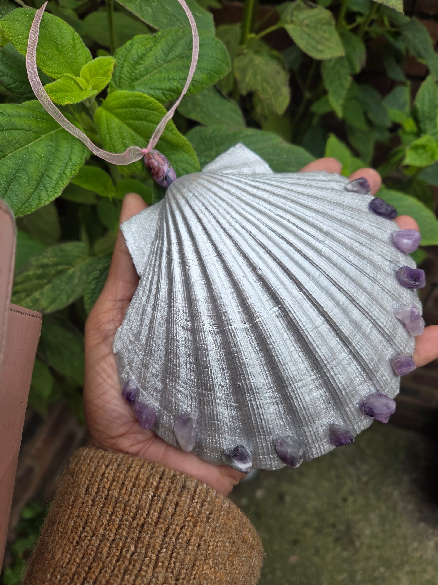 Christmas tree shell decorations.