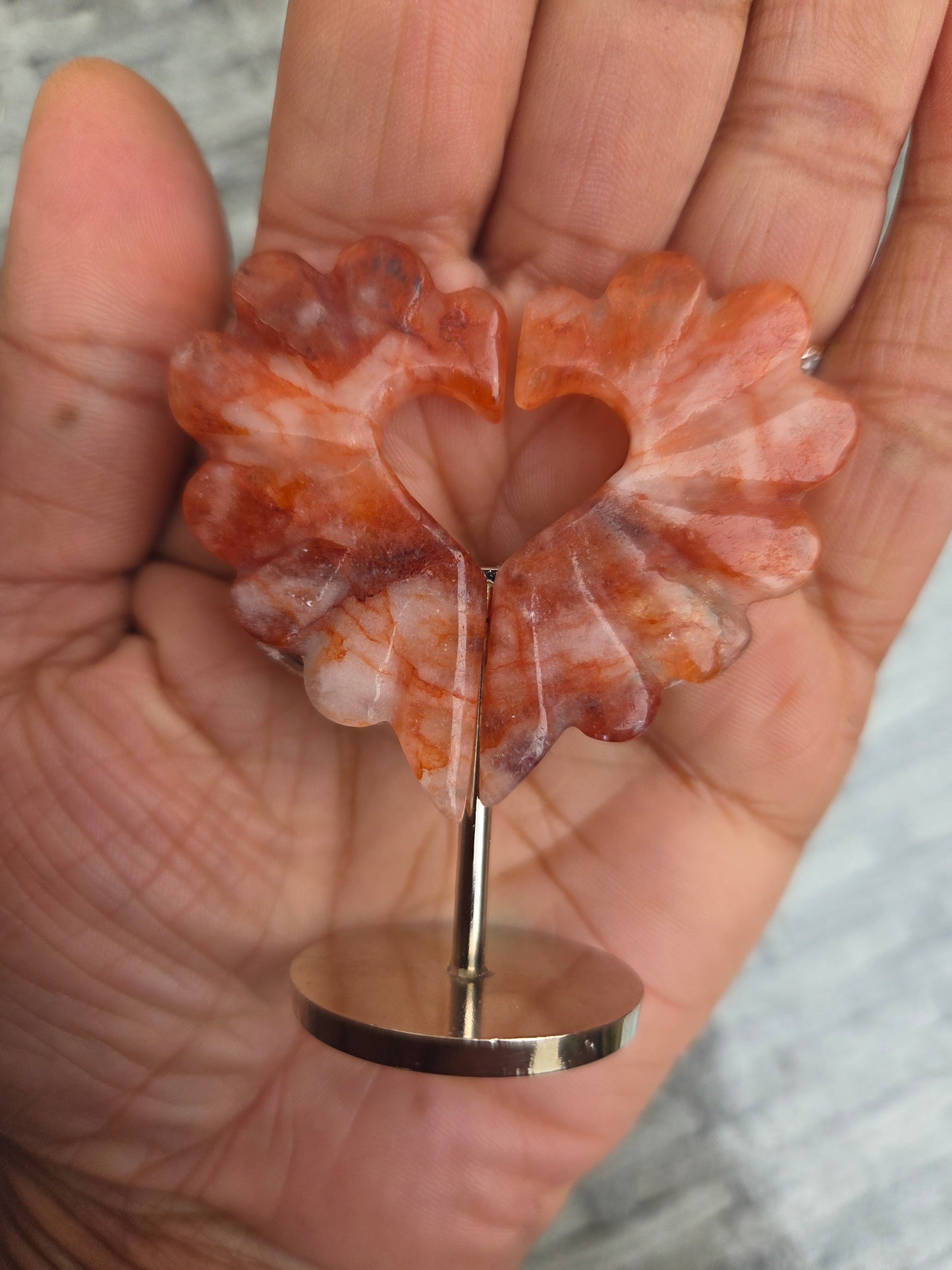 Fire Quartz Heart wings 🪽