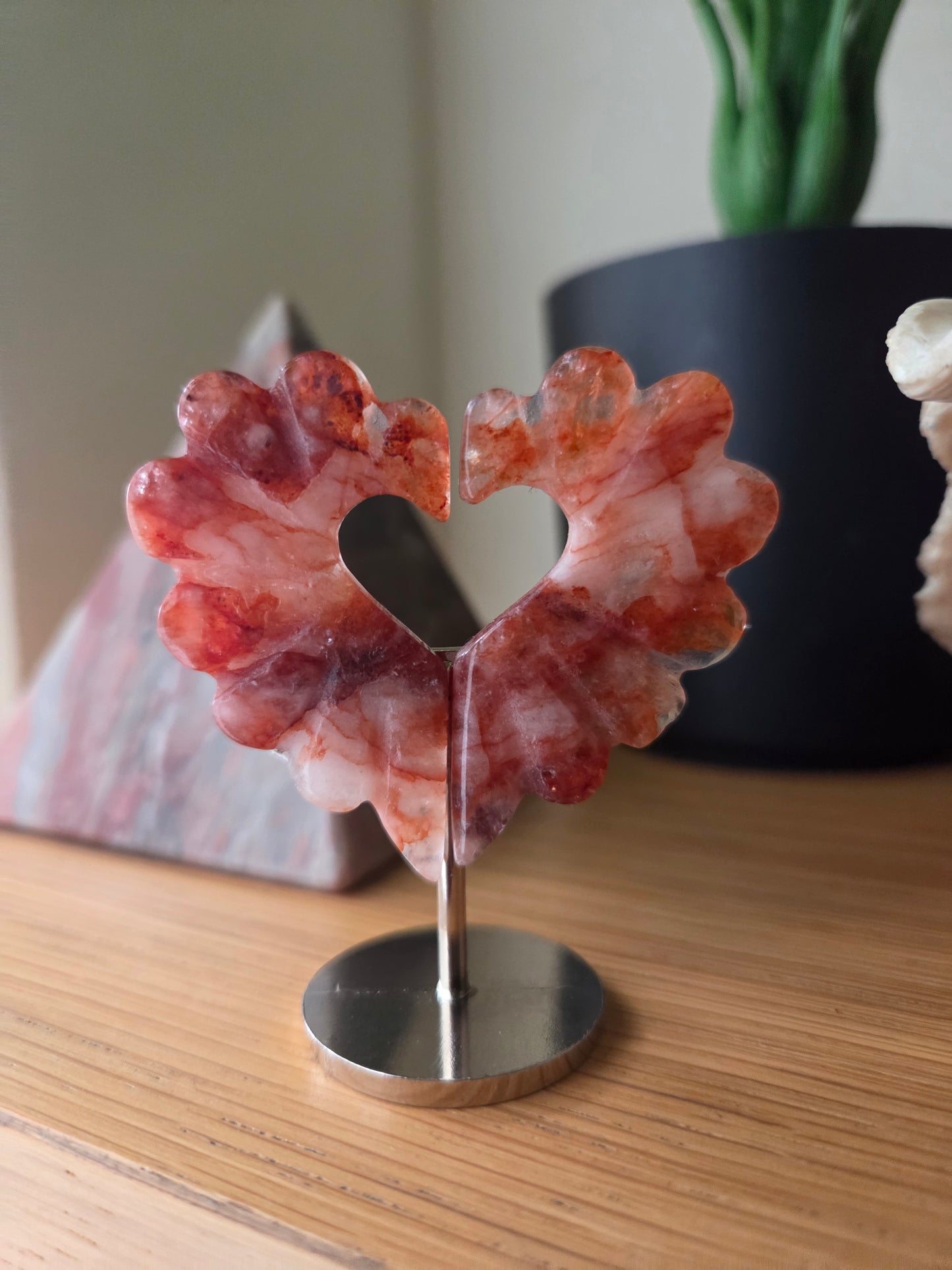 Fire Quartz Heart wings 🪽