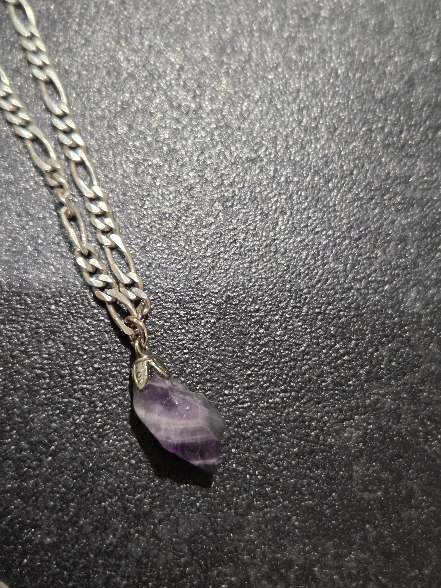 925 Bracelet with Amethyst charm.