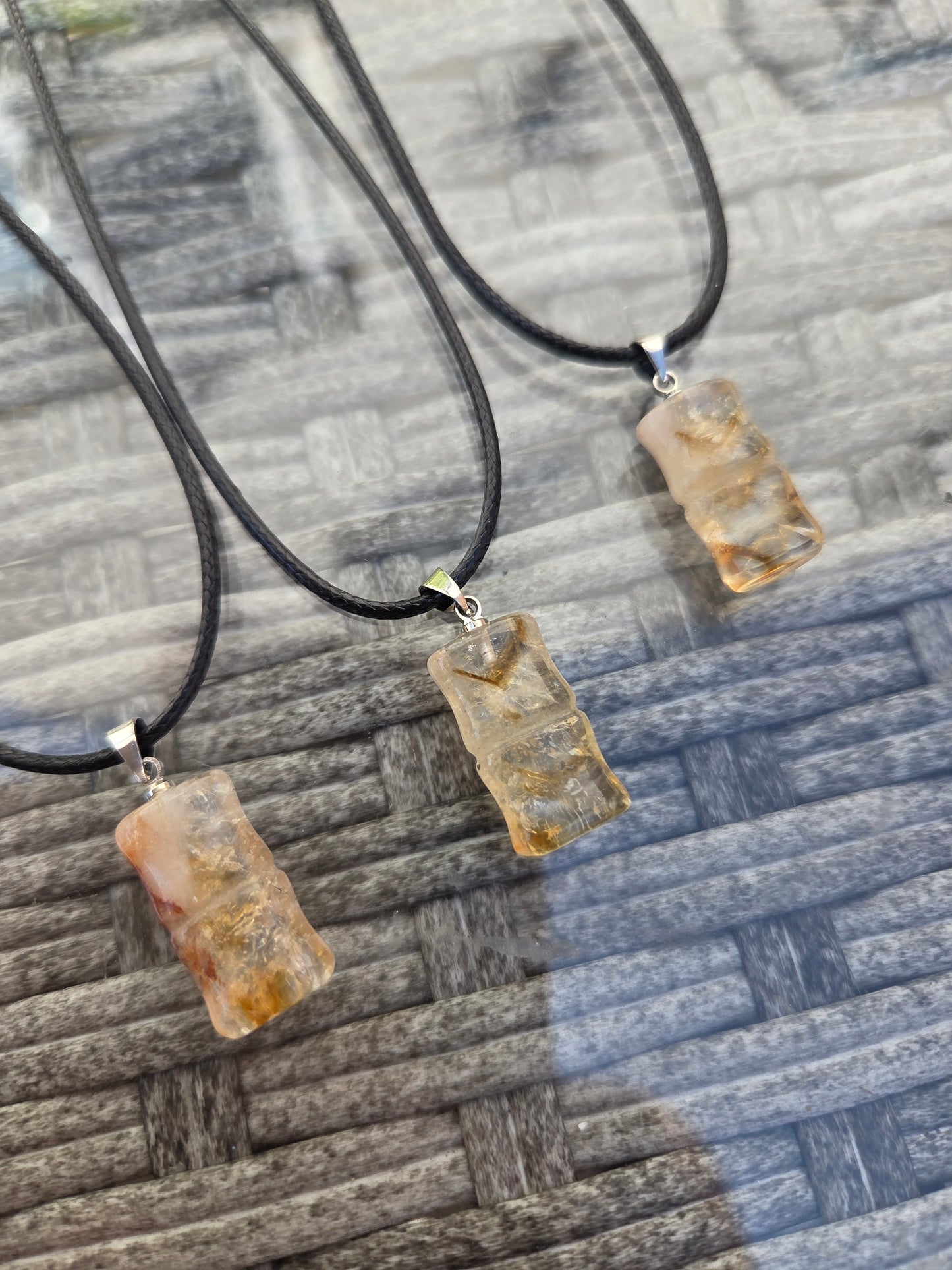 Citrine pendants