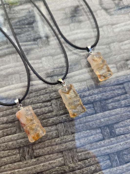 Citrine pendants