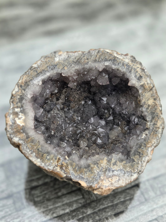 Half geode