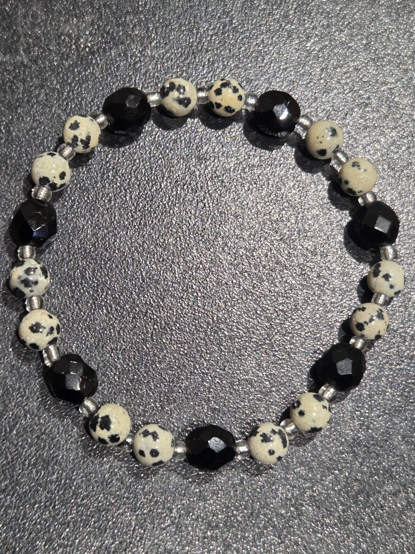 Dalmatian jasper and onyx
