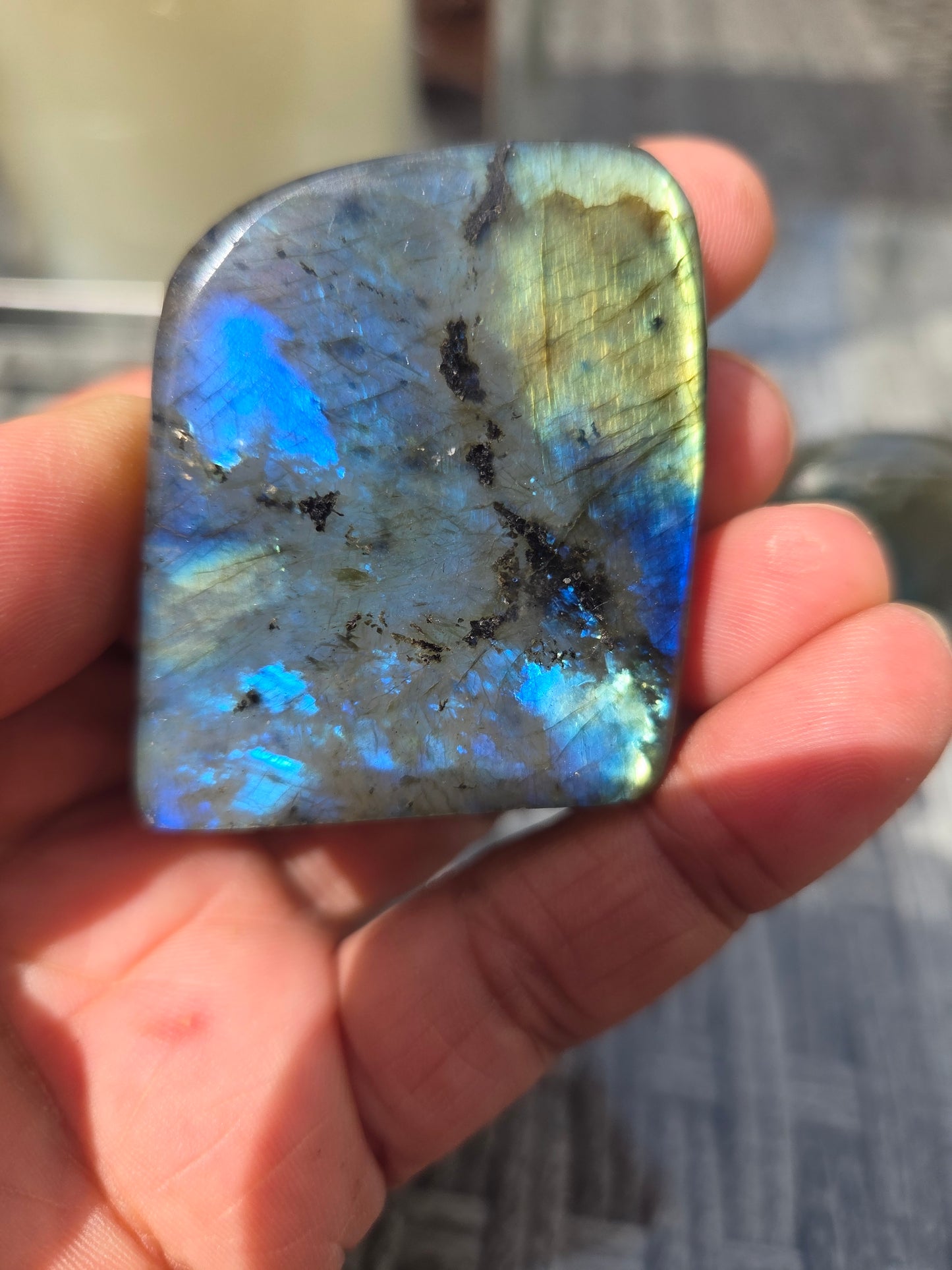 Labradorite freeforms