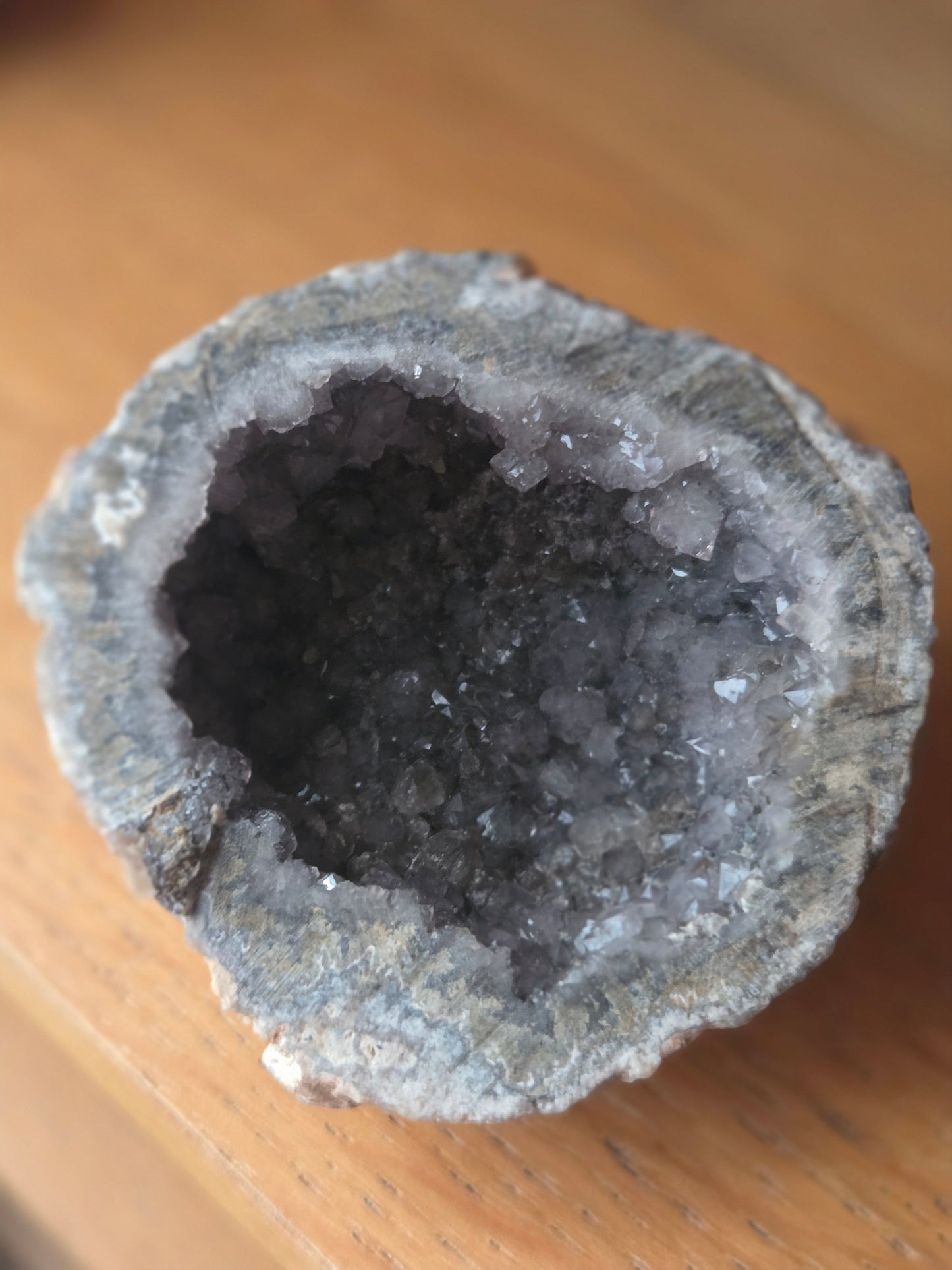 Half geode