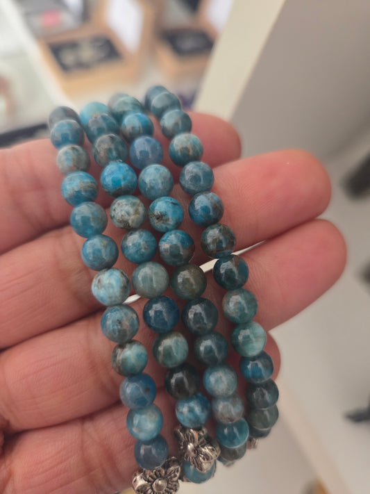 Blue Apatite bracelets