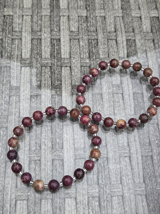 Lepidolite bracelet