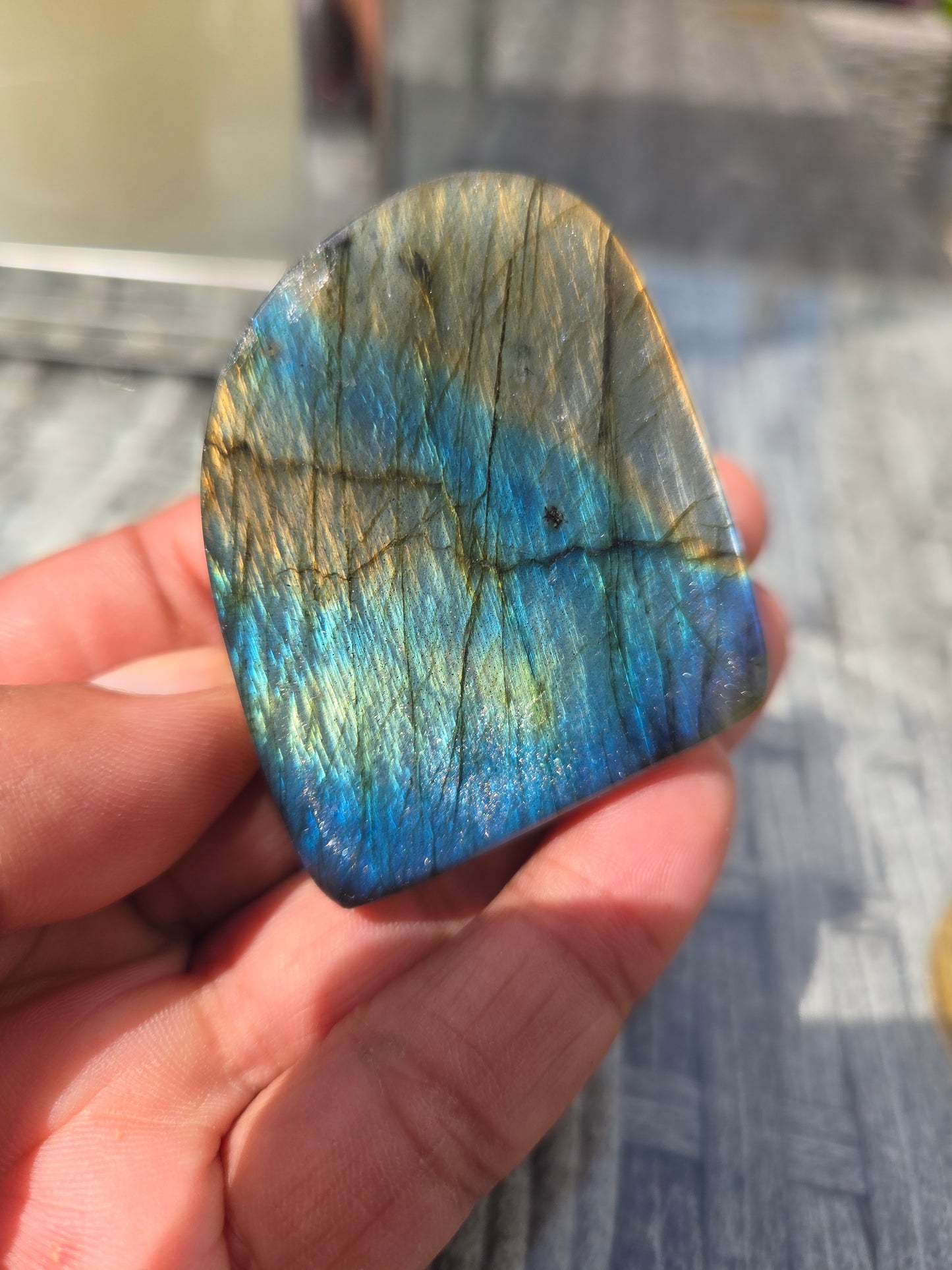 Labradorite freeforms