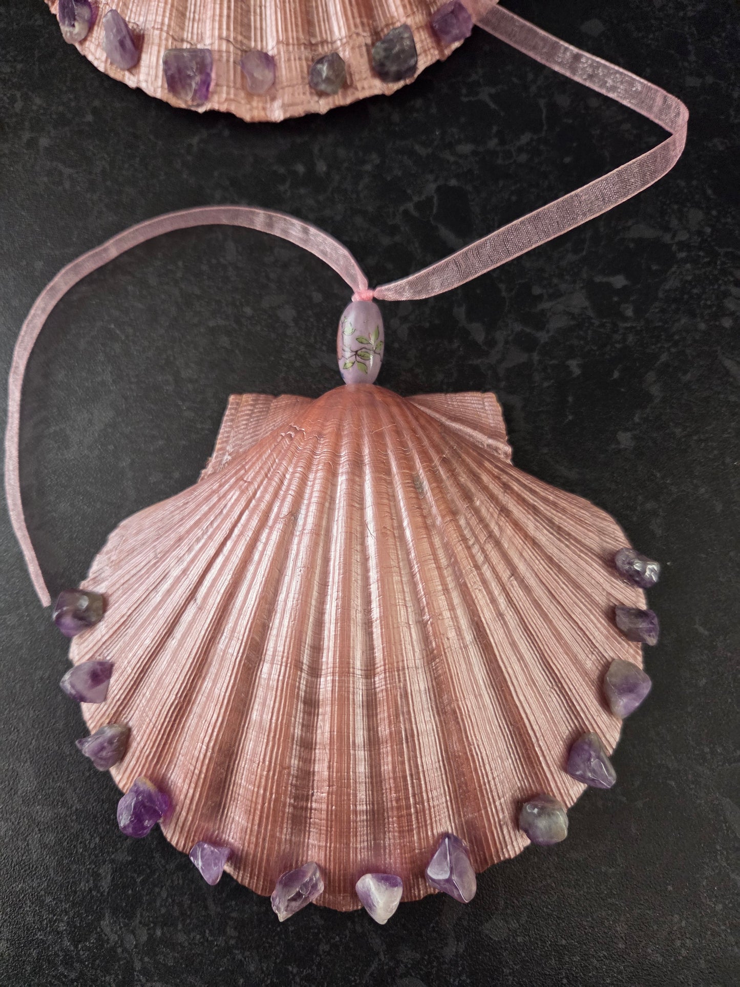 Christmas tree shell decorations.