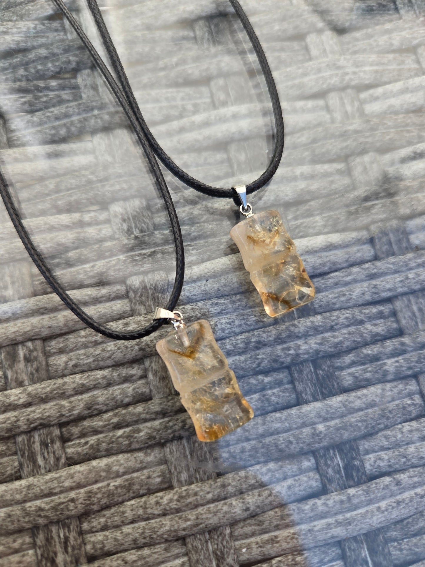 Citrine pendants